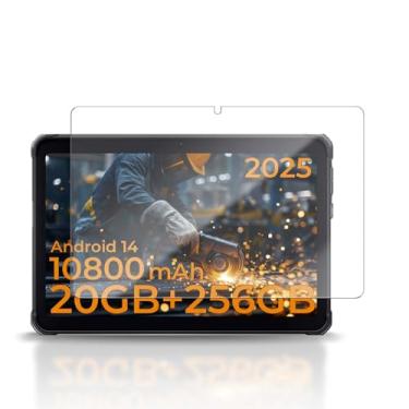 Imagem de YAJOJO Protetor de tela para tablet HOTWAV R10 Pro de 10,1 polegadas, dureza 9H, vidro temperado para tablet HOTWAV R10 Pro, antiarranhões, sem bolhas, clareza HD