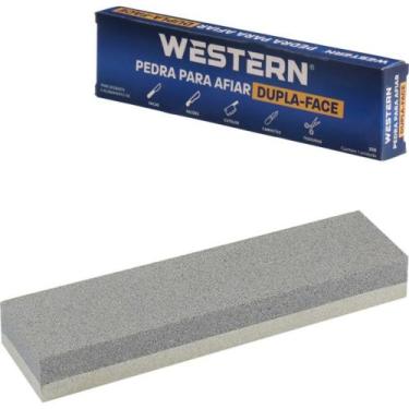Imagem de Pedra Afiar Western Dupla Face 20Cm 208