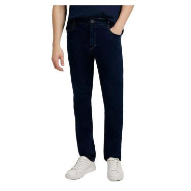 Imagem de Calça Jeans Masculina Hering Slim Marinho - H1B42-Masculino