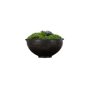 Imagem de pcagfaajmh Plantas falsas desktop mini planta artificial vaso Zen Micros musgo sala de chá estudo mesa de centro decoração interior