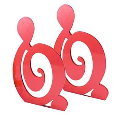 Imagem de Classificadores de arquivos 2 peças musicais em forma de nota alta suporte de metal organizador de livros suporte de livro organizador de mesa suporte de armazenamento de livros prateleira (cor