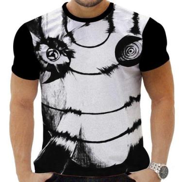 Imagem de Camiseta Camisa Personalizada Anime Naruto Obito Uchiha 02 - Zahir Sto