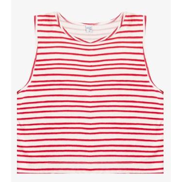 Imagem de Regata Feminina Estampada Infinita Cor Vermelho, P, Vermelho