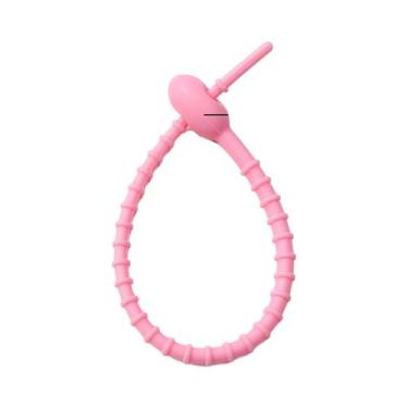 Imagem de Chaveiro De Silicone Com Cordão E Fecho De Rosca, Anel Para Chaves, Ac