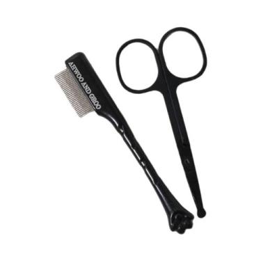 Imagem de Conjunto De Pentes Para Limpeza Facial De Cães E Gatos, Remoção De Man