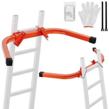 Imagem de Estabilizador de escada VallisCO 15,7 x 13,3" em aço pesado