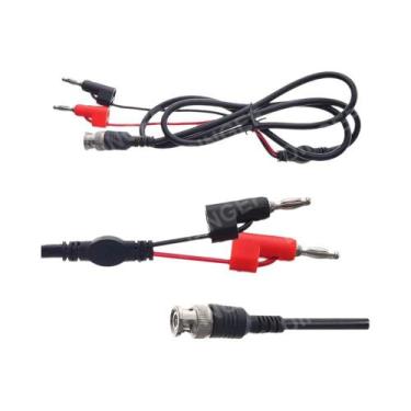 Imagem de Cabo Coaxial RF De 4mm Com Conector Banana Empilhável BNC Macho Para P