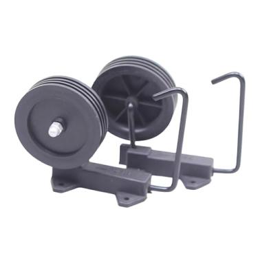 Imagem de MERIGLARE Roda única para carrinho de compras, acessórios silenciosos, peças de reposição para rodízios de supermercado, polias com roletes, Style B