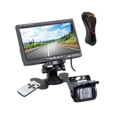 Imagem de Sistema De Câmera De Visão Noturna IR 12-24V Para RV, Caminhão, Ônibus