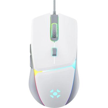 Imagem de Mouse Gamer Fortrek Crusader 12800dpi Branco