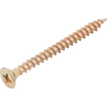 Imagem de Parafuso Madeira Chipboard, Cabeça Chata, Fenda Cruzada/phillips, 4,0 