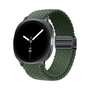 Imagem de Pulseira Magnética De Nylon Trançado Solo Loop De 40mm 44mm 46mm Para 
