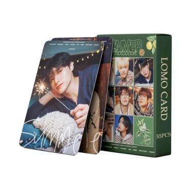 Imagem de Kpop ATEEZ in Your Fantasy GOLDEN HOUR Part 3 Álbum LOMO Cards Photoca