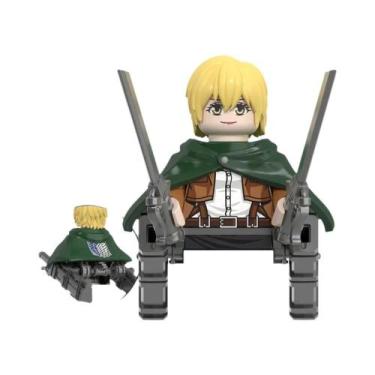 Imagem de Figuras De Ação Mini Do Anime Attack on Titan, Blocos Do Corpo De Expl