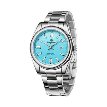 Imagem de Relógio De Quartzo Masculino Luxuoso À Prova d'Água Luminoso PAAZOMU R