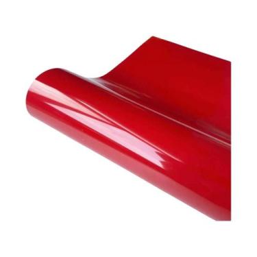 Imagem de Vinil Termocolante TPU/PU Com Listras Neon E Estrelas Em Cores Sortida