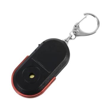 Imagem de Localizador De Chaves Portátil Anti-Perda Com Som E Luz, Chaveiro LED 