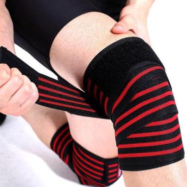 Imagem de Joelheira Protetora Sml Regulável Suporte C/Faixa Compressão