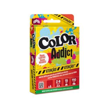 Imagem de Jogo de Cartas Color Addict - Diversão em Família - Copag