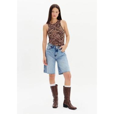 Imagem de Bermuda Jeans Alongada High My Favorite-Feminino