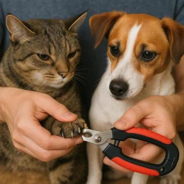 Imagem de Alicate Cortador Pata Meia Higiene Coleira Guia Unhas Pet Cães Gatos T