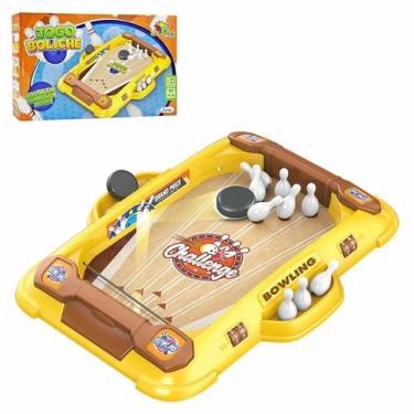 Imagem de Mini Jogo Boliche de Mesa Divertido e Interativo Art Brink - Zein - Ar
