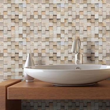 Imagem de Papel Decorativo AutoAdesivo - Pastilha Canjiquinha - Houzy, Papel De 