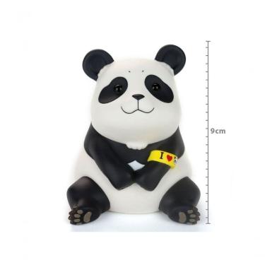 Imagem de Figura de Coleção Megahouse Lookup Panda Jujutsu Kaisen em PVC com 9 cm para Colecionadores