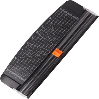 Imagem de Guilhotina Yeet Guilhotina Cortador de Papel A4 P Mesa 12 Folhas com Guia de Corte Preto