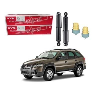 Imagem de Kit Amortecedor Traseiro Palio Adventure 1.8 2008 A 2019 - Kayaba