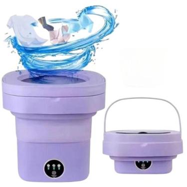 Imagem de  Maquina De Lavar Dobrável Silenciosa - BC BORA COLEGA, Bivolt