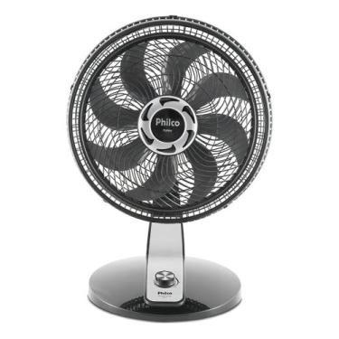 Imagem de Ventilador de mesa e parede Philco PVT490 turbo com 8 pás preto estrut