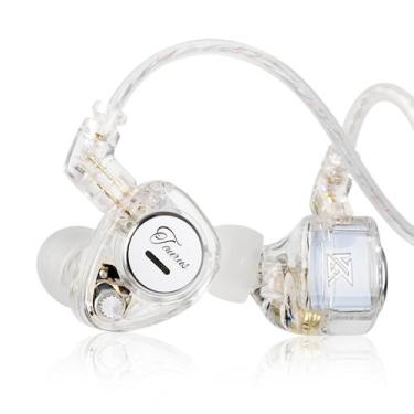 Imagem de KZ Taurus Audífonos In-Ear con Monitor, Auriculares Horizontales 2DD p