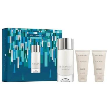 Imagem de Kit issey miyake le sel dissey edt 100ml + 02 shower gel 50ml
