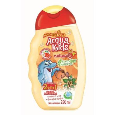 Imagem de Shampoo 2 em 1 Acqua Kids Maçã e Camomila 250ml