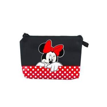 Imagem de Necessaire retangular minnie assinatura 15x3x21cm - disney