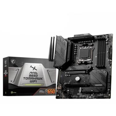 Imagem de Placa-Mãe B650 MSI MAG Tomahawk Wi-Fi, AMD AM5, ATX, DDR5, - MAG B650 TOMAHAWK WIFI-Uni...