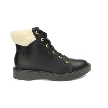Imagem de Coturno moleca 5339.101 - original c/nf, Preto, 36