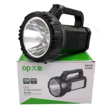 Imagem de Lanterna Led Recarregável Luminária Holofote Lampião Camping - DP Led 