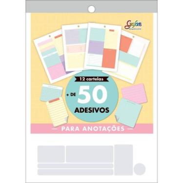 Imagem de Bloco De Adesivos Notes Grafon's Tilibra