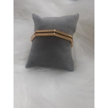 Imagem de Bracelete/pulseira em formato octógono - Belíssima Bijoux