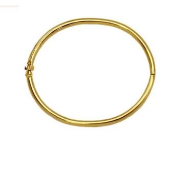 Imagem de Bracelete Tudo 6 mm 7.50 Gramas Pulseira Ouro 18 Kilates