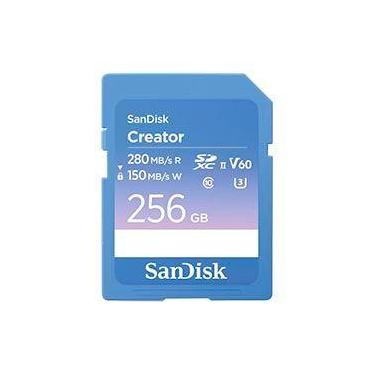 Imagem de Cartão de Memória SD SanDisk Creator V60 U3 256GB SDSDXEP-256G-GNCIS 6