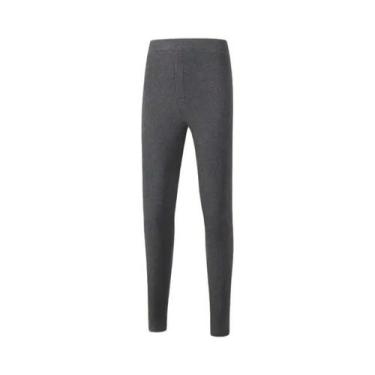 Imagem de Calças De Inverno Masculinas Com Forro De Fleece, Acolchoadas, Quentes