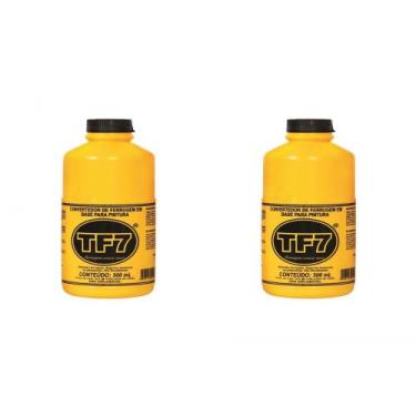 Imagem de Kit C/2 - Convertedor Ferrugem Primer Tf7 (B) 500Ml 29424 - TF-7 DO BR