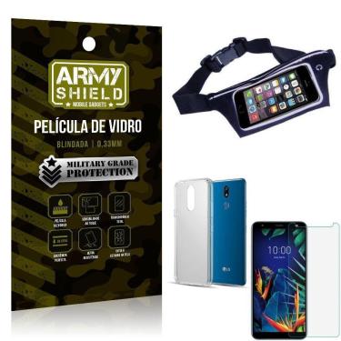 Imagem de Pochete Lg K12 K12 Plus Pochete+Película Vidro+Capa Silicone