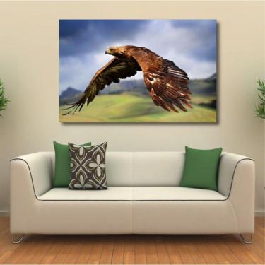 Imagem de Quadro decorativo - Pássaro - Animais - Paisagem - Tela em T