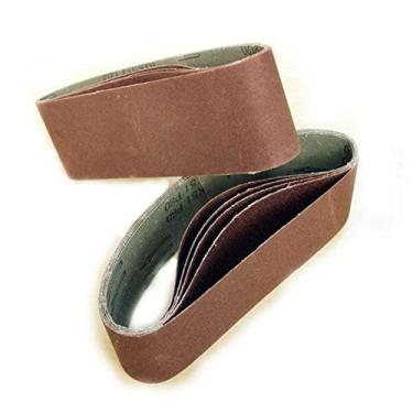 Imagem de 10pcs 75x533mm Cintas de Lixagem Abrasivas 3quot;x21quot; Lixa 60 80 120 240 Grão Acessórios para marcenaria de óxido de alumínio, Grão 120