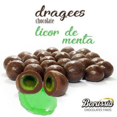 Imagem de Confeito Licor De Menta Borússia Chocolates - Borússia Chocolates