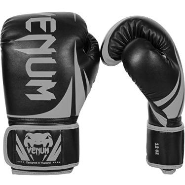 Imagem de Luvas de boxe Venum Challenger 2.0, Black/Grey, 12-Ounce